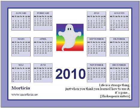 Magnetkalender 2010